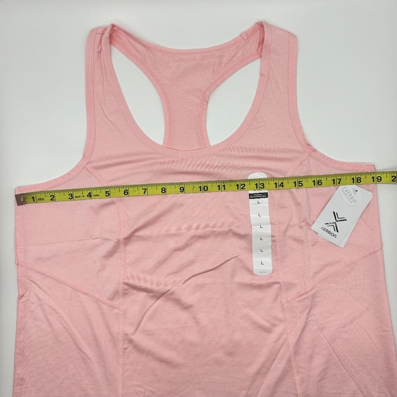 Xersion Women’s Blush Pink Active Scoop Neck Sleeveless Tank Top Size M L XL - Picture 5 of 6